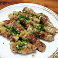 YCHキッチン's cooksnap of when they made ☆簡単☆舞茸のマヨポン肉巻き.