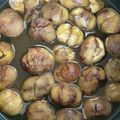 ★ささ★'s cooksnap of when they made 炊飯器保温で栗の甘露煮.