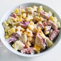 のんぴ☆♪'s cooksnap of when they made 簡単☆さつまいもとベーコンのサラダ.