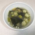 きらり流れ星's cooksnap of when they made おくらの簡単スープ.
