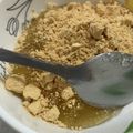 ☆こばと☆'s cooksnap of when they made 片栗粉で✿和菓子屋さんの本格わらび餅風❤.