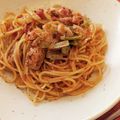 ♥黒チワワ♥'s cooksnap of when they made さば缶とキャベツのトマトソースパスタ.