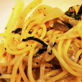 のりのり３'s cooksnap of when they made 秋満載！鮭ときのこの和風パスタ.