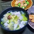 かおりかざり's cooksnap of when they made ほっこり～白菜と豚バラの塩こうじスープ.