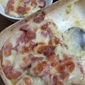 popee8's cooksnap of when they made さつまいもとウインナーのグラタン.