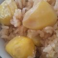 やよい03's cooksnap of when they made シェフ直伝！めんつゆ栗ご飯の黄金比率.