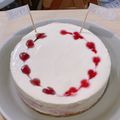 ききる's cooksnap of when they made 三層のブルーベリーレアチーズケーキ.