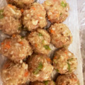 ゆうぴょんママ121's cooksnap of when they made あると便利な鶏だんご★冷凍保存.