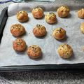 クック09K1T7☆'s cooksnap of when they made ホットケーキミックスで簡単あんパン.