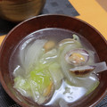 kokko37's cooksnap of when they made あさりとキャベツの白だしスープ.