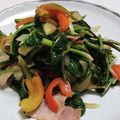 トキゴン's cooksnap of when they made 空芯菜とパプリカ他野菜のカラフル炒め.