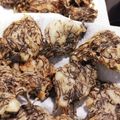 ahirunrunr's cooksnap of when they made 簡単♪もずくの天ぷら（ひとくちサイズ）.