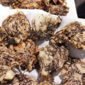 ahirunrunr's cooksnap of when they made 簡単♪もずくの天ぷら（ひとくちサイズ）.