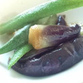 hagumix's cooksnap of when they made 簡単にさっぱり一品　ナスとオクラのマリネ.