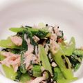 ハスカップジャム's cooksnap of when they made 小松菜とツナのさっぱり塩昆布和え♩.