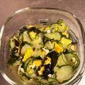 maicokesi's cooksnap of when they made きゅうりとワカメの酢の物～かぼすでどうぞ.