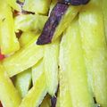 risumiu's cooksnap of when they made 簡単すぎる‼さつま芋スティック☆.