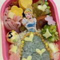 めっちやん☆'s cooksnap of when they made プリンセス弁当 ♕シンデレラ キャラ弁.