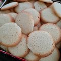 にころな's cooksnap of when they made 卵白消費！簡単 ラングドシャ♪.