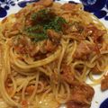 クックRQJ94L☆'s cooksnap of when they made ☆トマトとにんにくのパスタ☆.