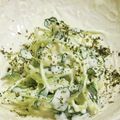 私市ビッキーズ津門巳's cooksnap of when they made 貝割れだけ。濃厚“クリームチーズ和え.