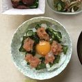 Ruriluru's cooksnap of when they made 忘れられない明太子と卵の丼.