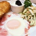 horseland's cooksnap of when they made まん真ん中のベーコンエッグ♬.