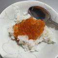 yuichara☆'s cooksnap of when they made 塩味で寿司屋さん並！イクラの塩漬け.