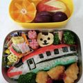 タミコ3997's cooksnap of when they made #新幹線#こまち#キャラ弁.