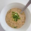 ちらみ☆'s cooksnap of when they made 簡単朝食昼食　オートミールで納豆卵雑炊風.