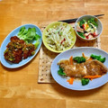 komutatata's cooksnap of when they made レンジで♪　鮭のちゃんちゃん焼き風❀.