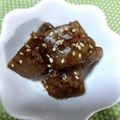 ☆くらこ☆'s cooksnap of when they made こんにゃくの甘辛煮(おかか和え).