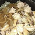 まりこママ☆'s cooksnap of when they made ■糖質制限■鶏団子きのこスープ簡単減量鍋.