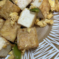 手抜きクック's cooksnap of when they made 簡単☆厚揚げと卵のオイマヨ炒め.