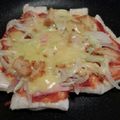 クックY55LAL☆'s cooksnap of when they made 餅ピザ～冷蔵庫にあるもので♪.