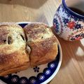 twinflower's cooksnap of when they made シナモンシュガーバターラム・レーズンパン.