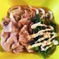 サヤミン料理研究所♡'s cooksnap of when they made 冷凍うどんで！簡単★うまうま香味豚うどん.