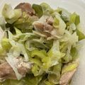 リータ☆'s cooksnap of when they made レンジで簡単。鶏もも肉の長ネギ塩ダレ蒸し.