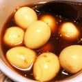木漏れ日の台所's cooksnap of when they made 【韓国風】絶品! うずらの卵の煮物.