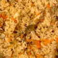 Blue's cooksnap of when they made さばの味噌煮缶で簡単炊き込みご飯！！.