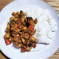 カプチーナ！'s cooksnap of when they made お豆さん入り♪ドライカレー.