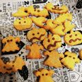 kmikmi's cooksnap of when they made ハロウィンに♡サクサクかぼちゃクッキー♡.