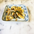 ナピト's cooksnap of when they made 簡単5分！サクサク油揚げと水菜ごま油炒め.