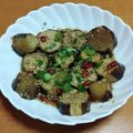 55才のおじさん's cooksnap of when they made レンジで簡単☆5分で！韓国風やみつき茄子.