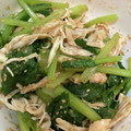Sakingyo⭐︎'s cooksnap of when they made 鶏むね肉とほうれん草の胡麻和え.