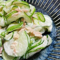 しましま☆☆☆☆☆'s cooksnap of when they made 【野菜ソムリエ】きゅうりのツナマヨ.