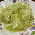クックDXVVXB☆'s cooksnap of when they made 簡単☆春キャベツとほたてのレンジ蒸し.