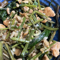 手抜きクック's cooksnap of when they made 空芯菜と卵の炒めもの.