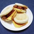 ＠迷子＠'s cooksnap of when they made モーニングサーブでソーセージマフィン♪.