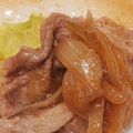 クックQ9U64K☆'s cooksnap of when they made ソラチ豚丼のタレ炒め☆.
